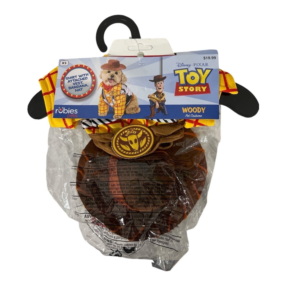 Toy story WOODY DOG COSTUME XS